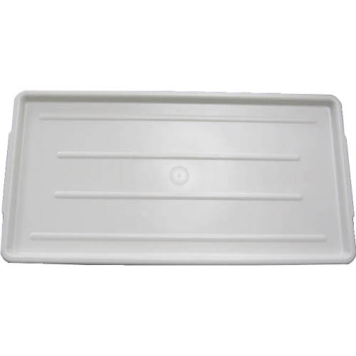unknown Ribbed Plastic Meat Tray 3/4