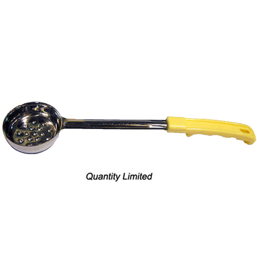 unknown Portion Controller, Perforated, 3 Oz, Pale-Yellow Handle
