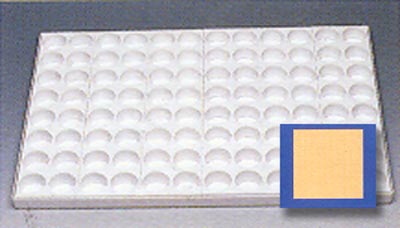 Martellato Martellato Polycarbonate Production Mold Square Single Portion Petit Fours-1.5 oz. capacity Frame & Mold