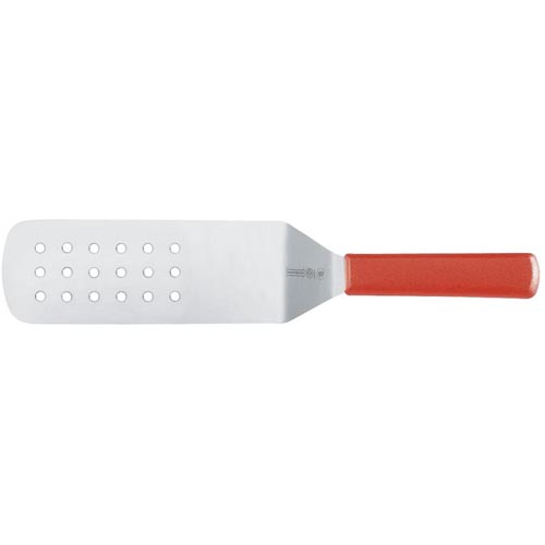 Mundial Mundial R5683 8-Inch by 3-Inch Perforated Turner, Red Handle