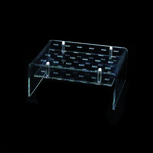 unknown Rectangular Clear Stand for Mini Push Pops, Holds 24