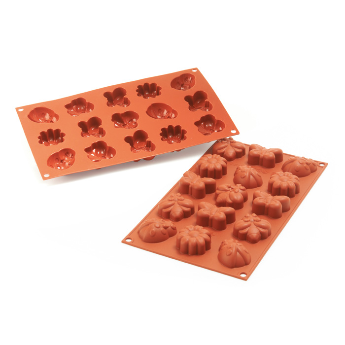 Silikomart Silikomart Red Silicone Mold Spring Life. 3/4