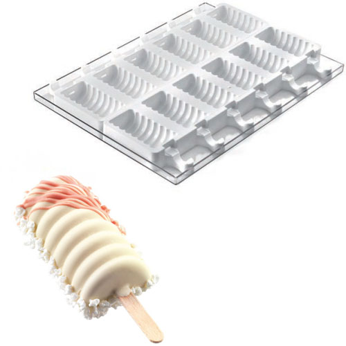Silikomart Silikomart Silicone Mold for Ice Cream Pops: Tango Shape