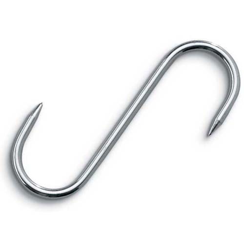 Stainless Steel S Meat Hook, Extra Heavy Duty