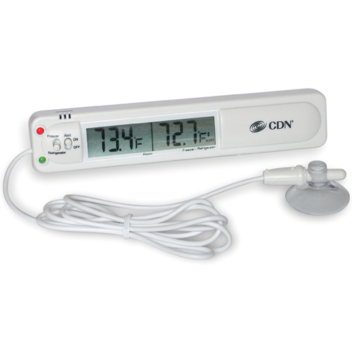 CDN CDN Audio & Visual Refrigerator / Freezer Alarm Thermometer - TA20