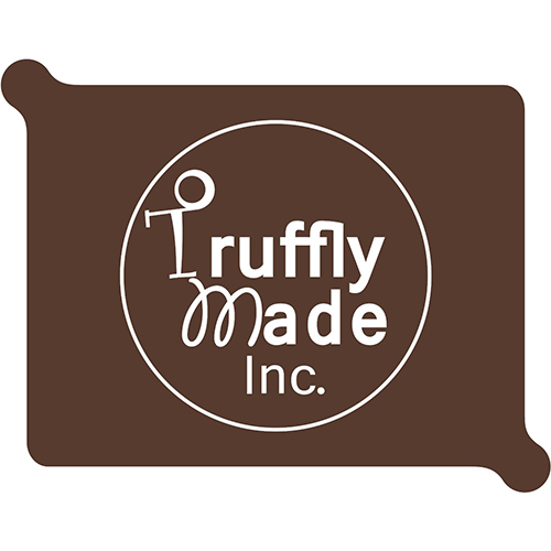Truffly Made Silicone Mat 16-3/8 inch x 24-1/16 inch (not counting tabs) Thickness 1/16 inch The Truffly Made Silicone Mat is placed on top of Truffly Made molds while the unfinished chocolate truffle