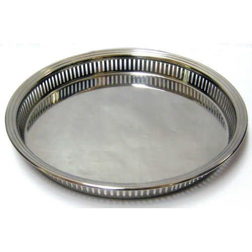 BakeDeco Stainless Bowl with Slotted Sides, Heavy Duty, 13