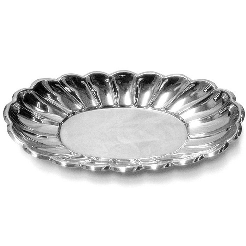 BakeDeco Stainless Steel Dish 6-1/4