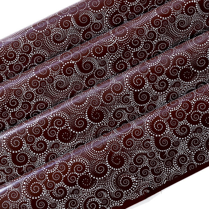 PCB Chocolate Transfer Sheets: "Perse." Each Sheet 16" x 10" - Pack of 17