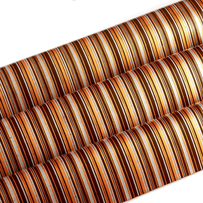 PCB PCB Chocolate Transfer Sheets: Brown & Silver Stripes. Each Sheet 16