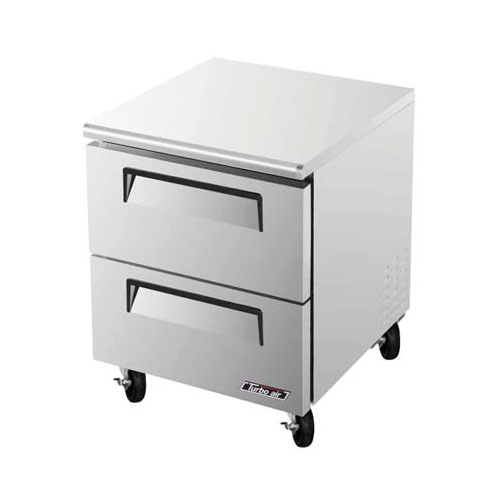 Turbo Air Turbo Air TUF-28SD-D2 Super Deluxe 2 Drawer Undercounter Freezer - 7 Cu. Ft.