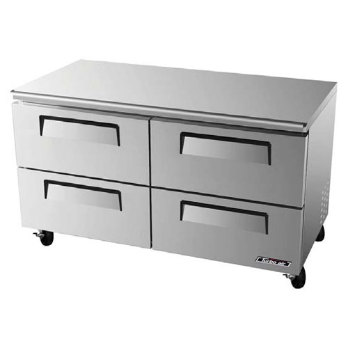 Turbo Air Turbo Air TUR-60SD-D4 Super Deluxe 4 Drawer Undercounter Refrigerator 16 Cu. Ft.