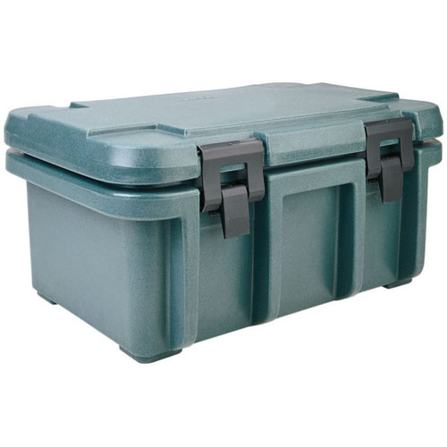 Cambro Cambro UPC180 Insulated Food-Pan Carrier: Holds One Full-Size 8'' Deep Pan - Dark Brown
