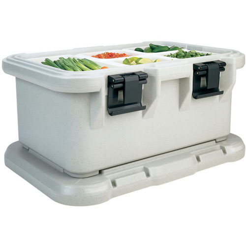 Cambro Cambro UPCS160 Insulated Food-Pan Carrier: Fits One Full-Size 6'' Deep Pan - Dark Brown