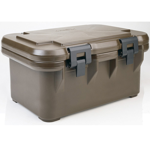 Cambro Cambro UPCS180 Insulated Food-Pan Carrier: Holds One Full-Size 8'' Deep Pan - Coffee Beige
