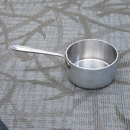 unknown All-Clad 2-1/2 qt Sauce Pan Used Very Good Condition