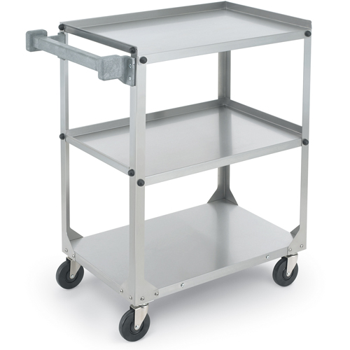 Vollrath Stainless Steel Utility Cart, 30-7/8" L x 17-3/4" W x 33-3/4" H