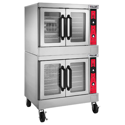 Vulcan Vulcan VC44ED Double Deck Electric Convection Oven, Solid State Controls