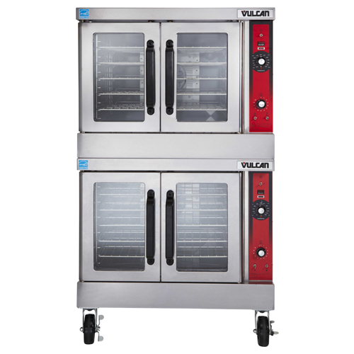 Vulcan Vulcan VC44GD Double Deck Nat. Gas Convection Oven, Solid State Controls