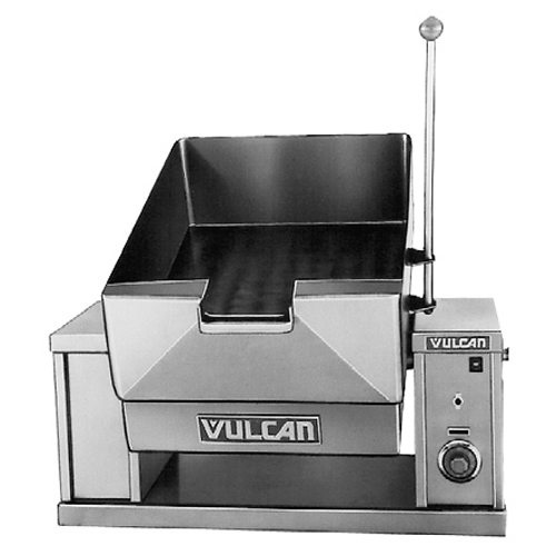 Vulcan Vulcan VECTS12 Electric Tilting Braising Pan, 12 Gal.
