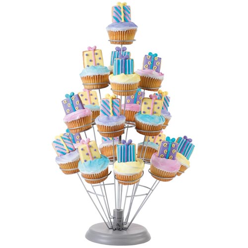 Wilton Cupcake Flair Dessert Stand / Tower, 19 Count Party Stand