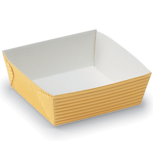 Welcome Home Brands Welcome Home Brands Dispoable Yellow Paper Baking Pan - 5.4 Oz Capacity, 2.8
