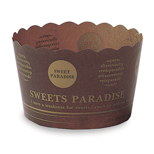 Welcome Home Brands Paper Sweet Paradise Disposable Baking Cup, 6.8Oz. Capacity, 2.6" Dia. x 2" High, Case of 500