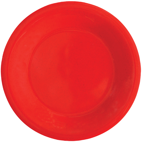 G. E. T. G. E. T. Melamine Plate, Wide Rim, Red Sensation Series - 10.5