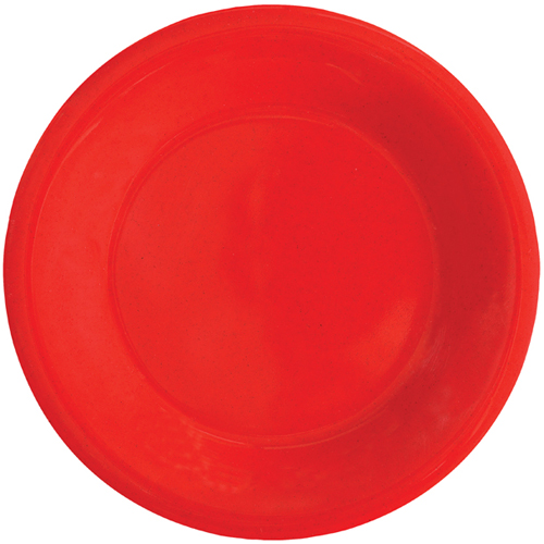 G. E. T. Melamine Plate, Wide Rim, Red Sensation Series