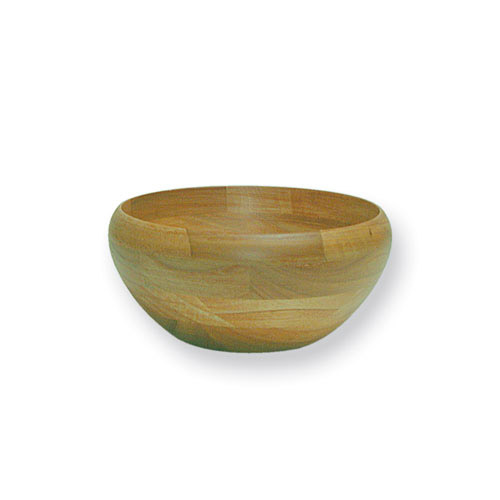unknown Rubberwood / Honey Oak Salad Bowl, 7