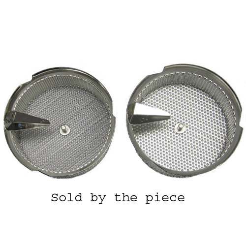L. Tellier L. Tellier Replacement Grid/Grill/Sieve, Stainless Steel, For X5 8-Qt Mouli Mill - 1 mm Holes