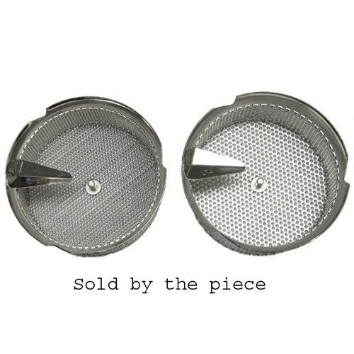 L. Tellier Replacement Grid/Grill/Sieve, Stainless Steel, For X5 8-Qt Mouli Mill