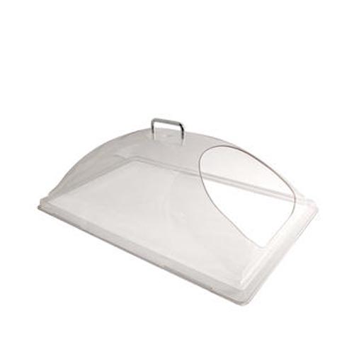 Cambro DD1220ECW135 Display Dome Cover 12" x 20" with 1 End Cut