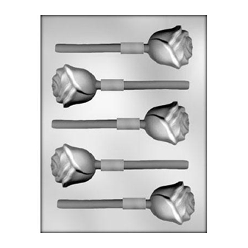 CK Products 90-13097 Rose Sucker Plastic Chocolate Mold