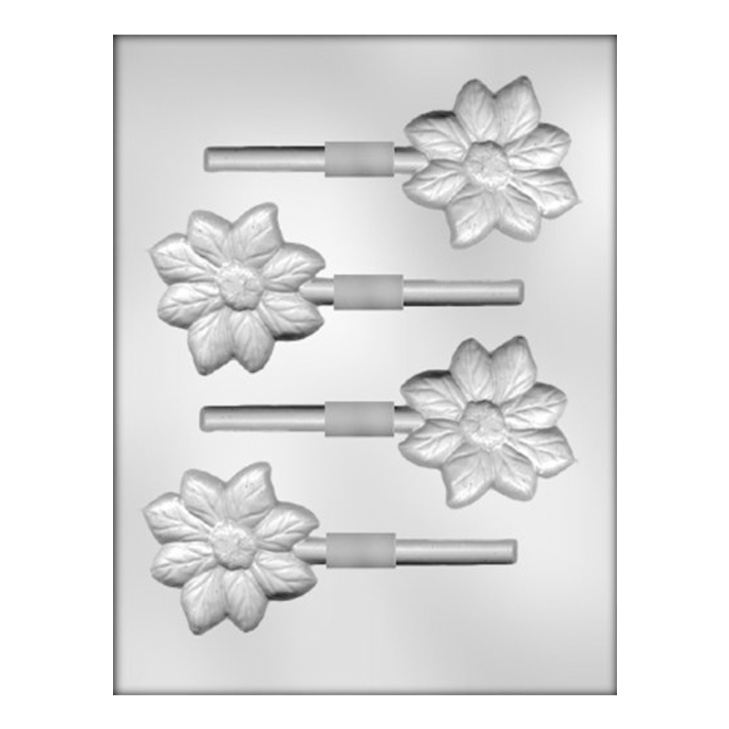 CK Products 90-13105 Flower Sucker Plastic Chocolate Mold