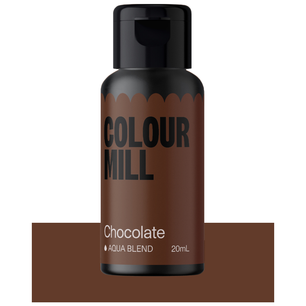 Colour Mill Aqua Blend Chocolate Food Color, 20ml