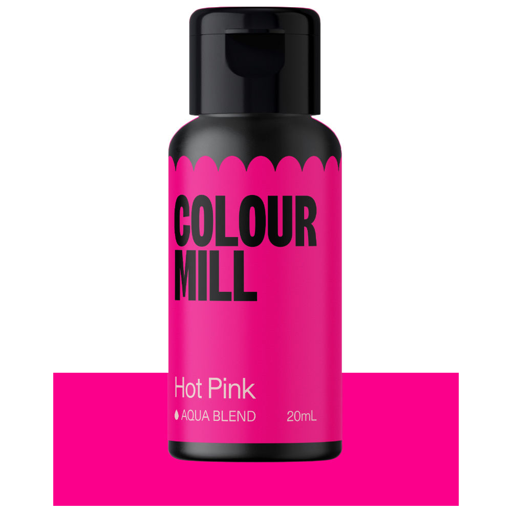 Colour Mill Aqua Blend Hot Pink Food Color, 20ml