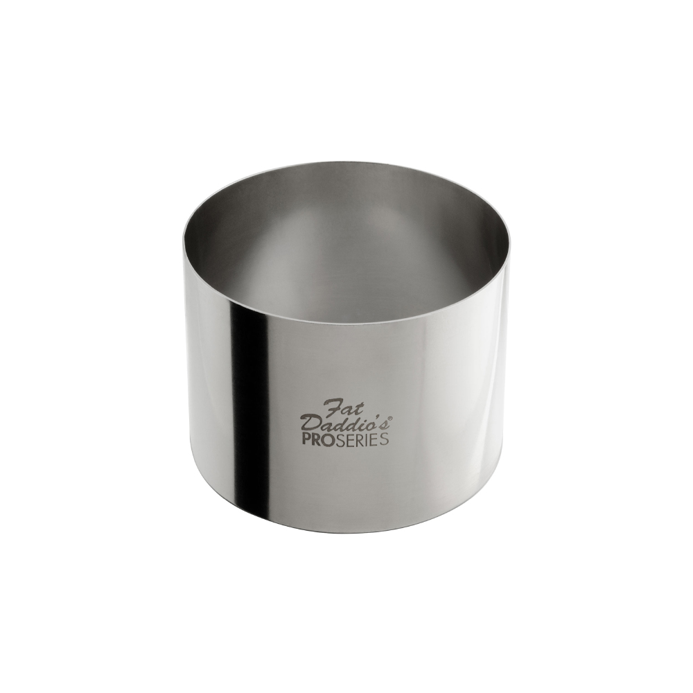 Fat Daddio's Stainless Steel Cake Ring, 3" x 2-3/8" High
