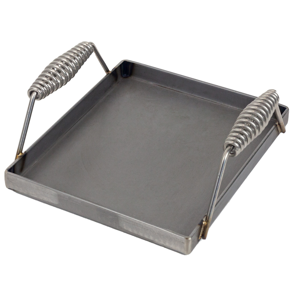 Tomlinson Heavy Gauge Steel Portable Lift Off Griddle for 1 Burner, 9" x 10"