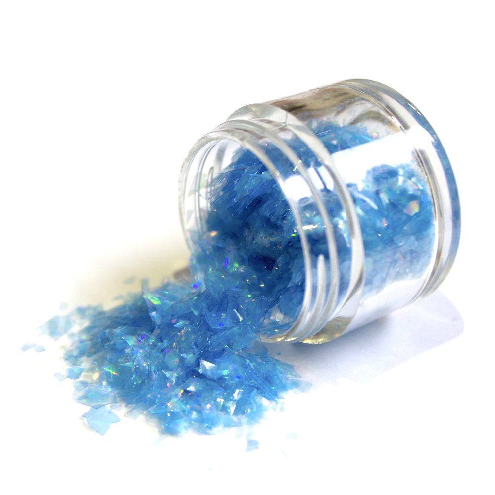 Magic Sparkles Natural Pastel Blue Edible Glitter, 3 gr.