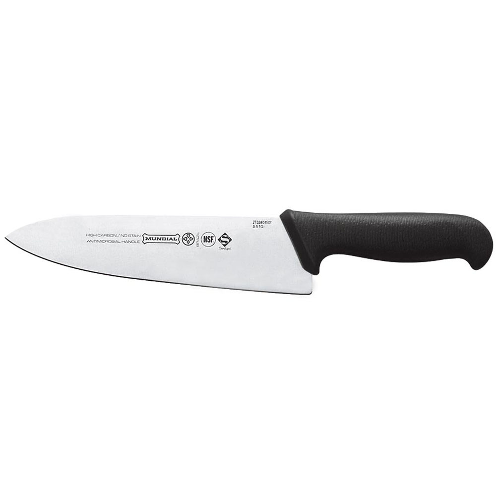 Mundial 10" Black Cook's Knife 