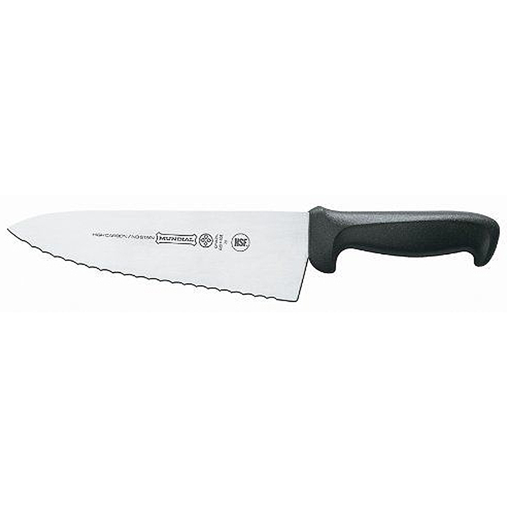 Mundial Black Sandwich Knife 8" Blade 