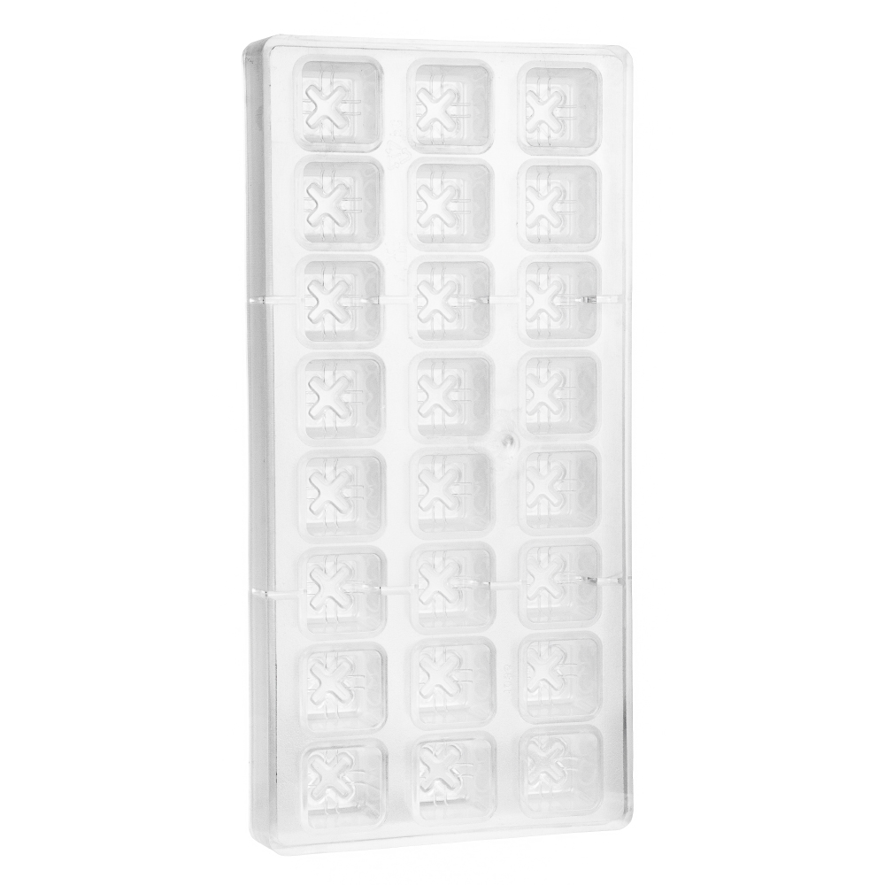 O'Creme Polycarbonate Chocolate Mold Gift Box, 24 Cavities