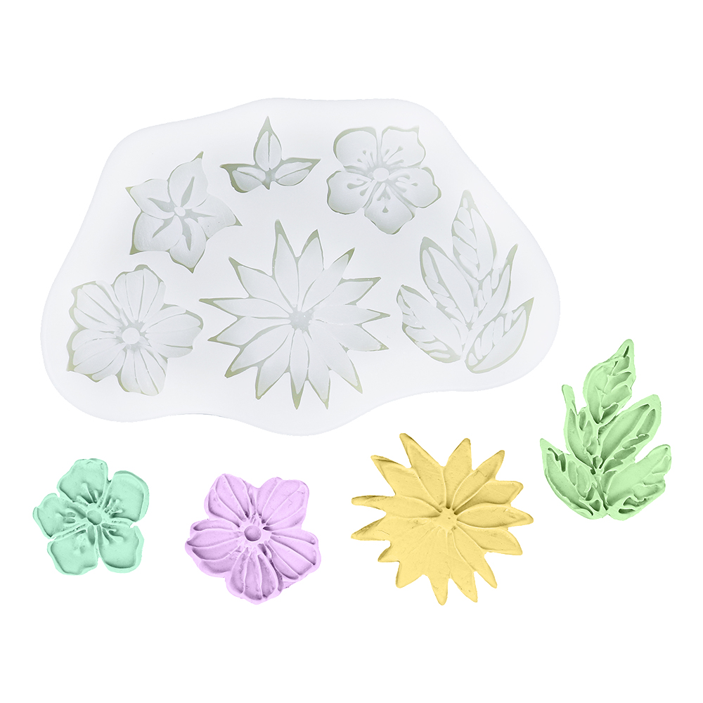 O'Creme Silicone Daisies Fondant Mold