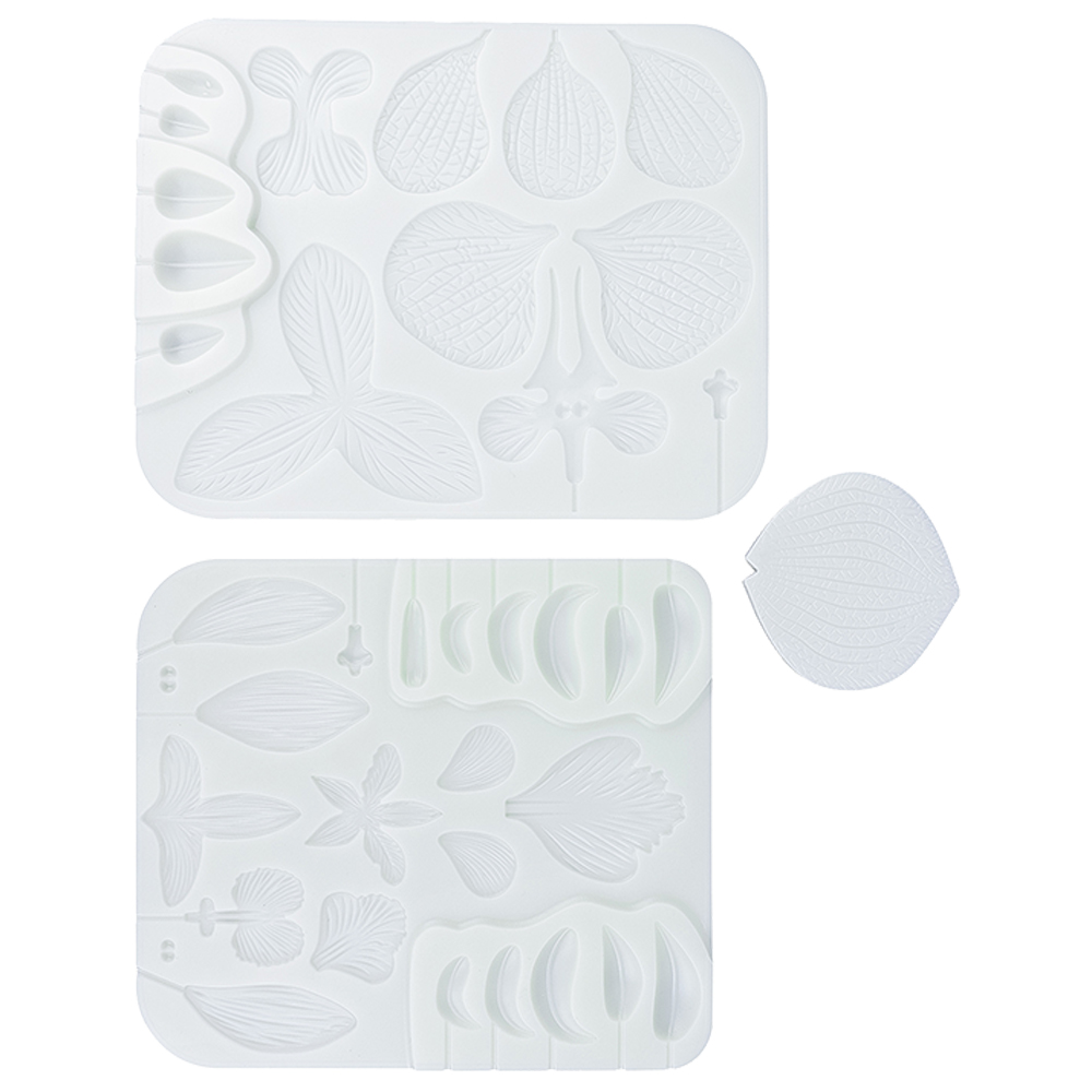 O'Creme Silicone Orchid Mold & Veiner Set