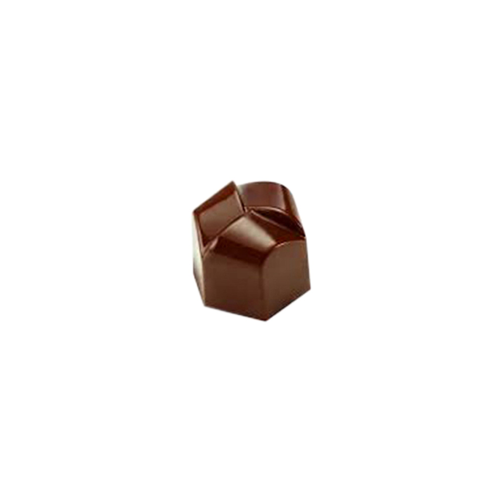 Pavoni Polycarbonate Chocolate Mold: Tangle 26x23mm x 21mm High, 21 Cavities