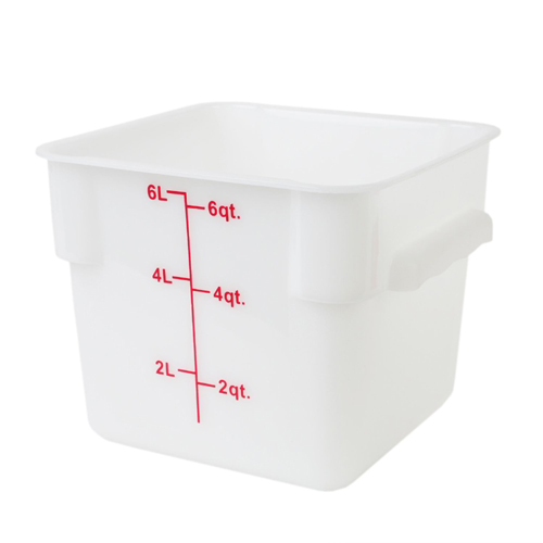 unknown Polypropylene Square Food Storage Container - 22 Quart