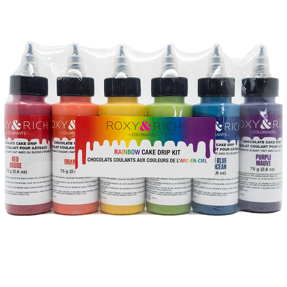 Roxy & Rich Rainbow Cake Drip Kit