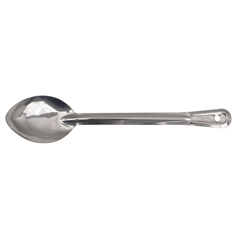 Stainless Steel Solid Serving Spoon, 11"