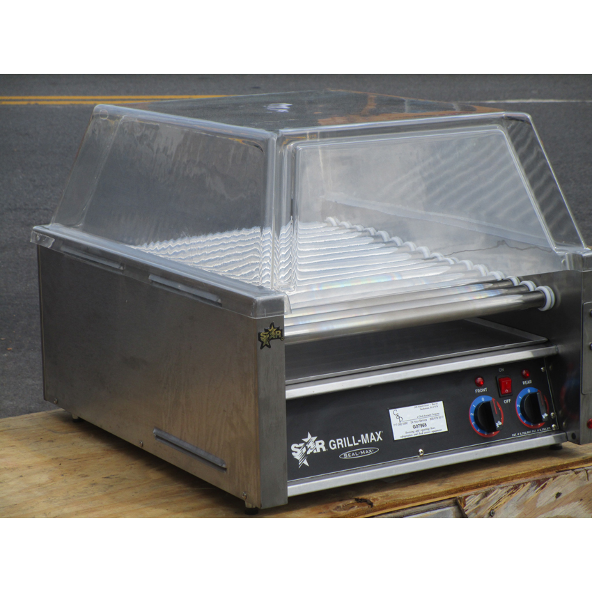 Star 45C Hot Dog Roller Grill Slanted Top Used Excellent Condition